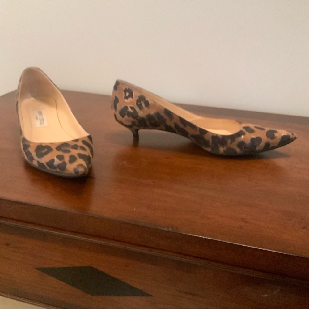 Jimmy Choo Leopard Print Heels